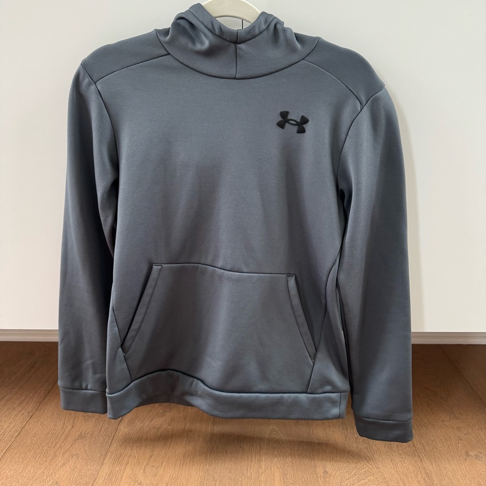 Under Armour Charcoal Pullover Hoodie | boys size L
